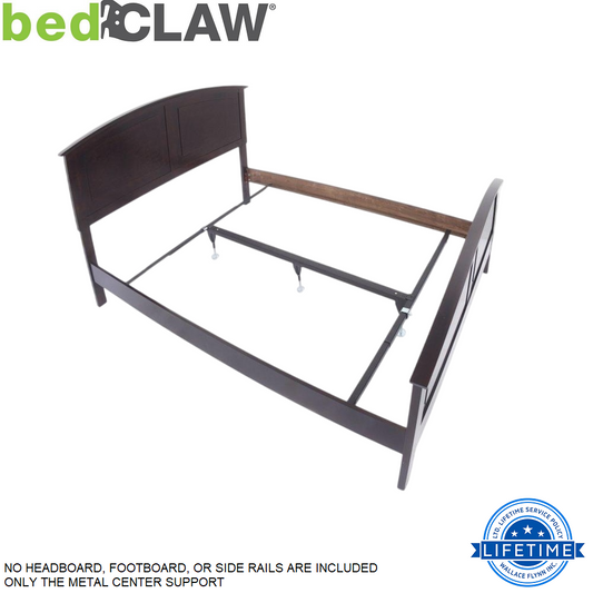 bedCLAW No-Sag MightyLift Elite Head to Foot Full to Cal King Bed Center Support