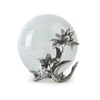 Thumbnail for Dynasty Gallery Metal Paperweight Holder - Lily