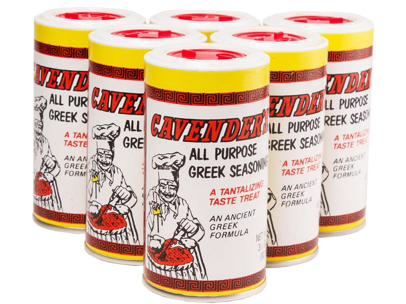 Cavender's All Purpose Greek Seasoning - 3.25 oz (Pack of 6)