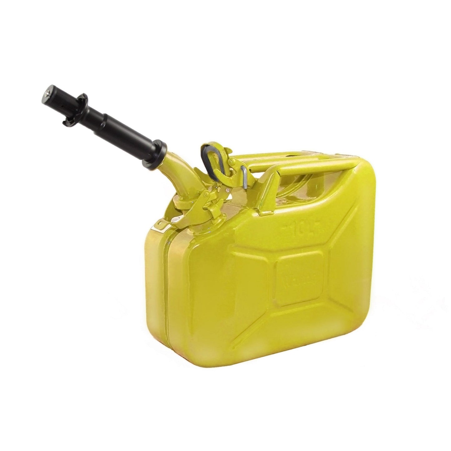10 Liter Wavian USA Leakproof Steel Jerry Gas Can for Gasoline, Kerosene, Diesel