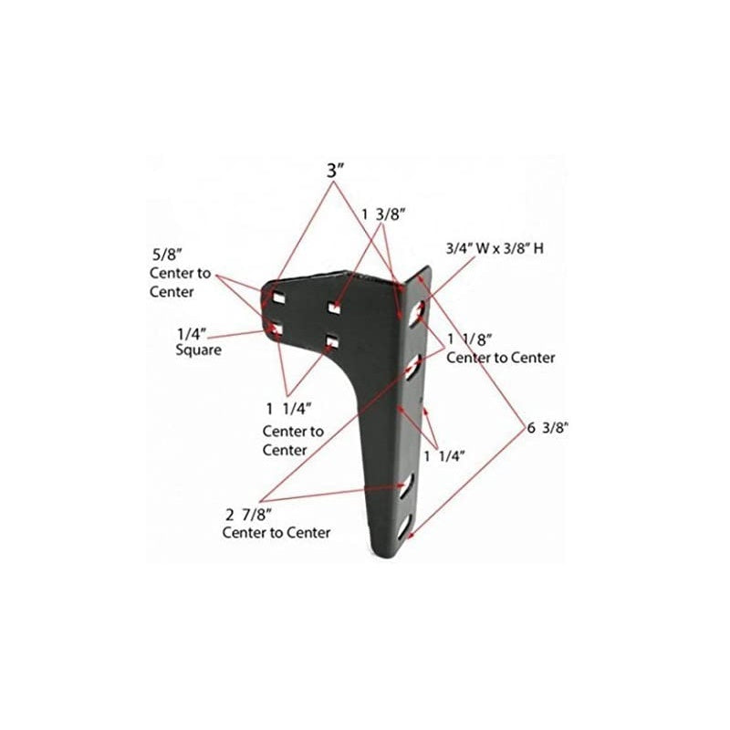 bedCLAW Set of 2 Attachment Brackets for Trundles, Top Springs, Bunks, Day Beds, Daybed