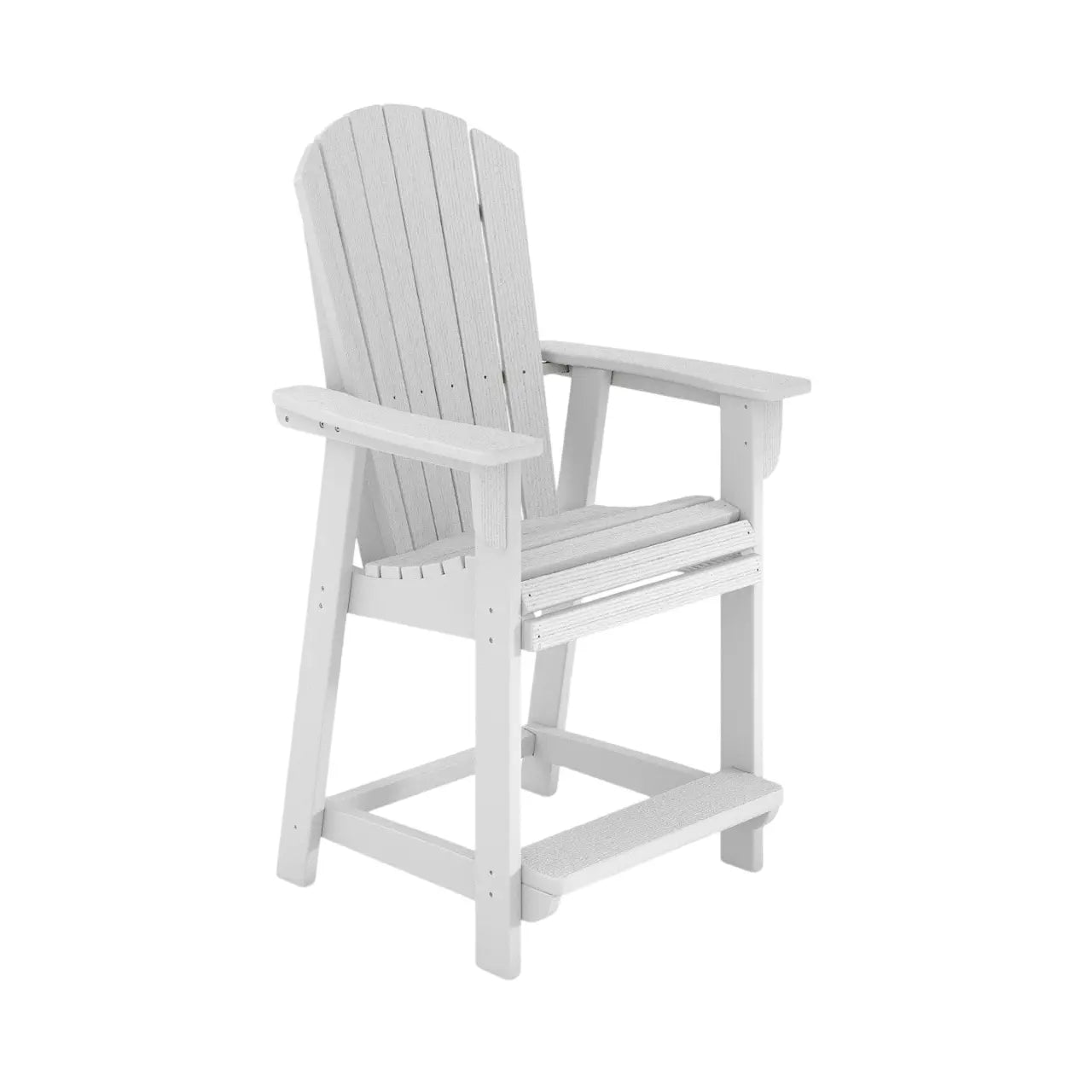 St Simons Outdoor Premium Fan Back Counter Chair SoPoly