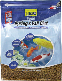 Thumbnail for TetraPond Spring and Fall Diet, Pond Fish Food for Goldfish and Koi, 3.08 lb.