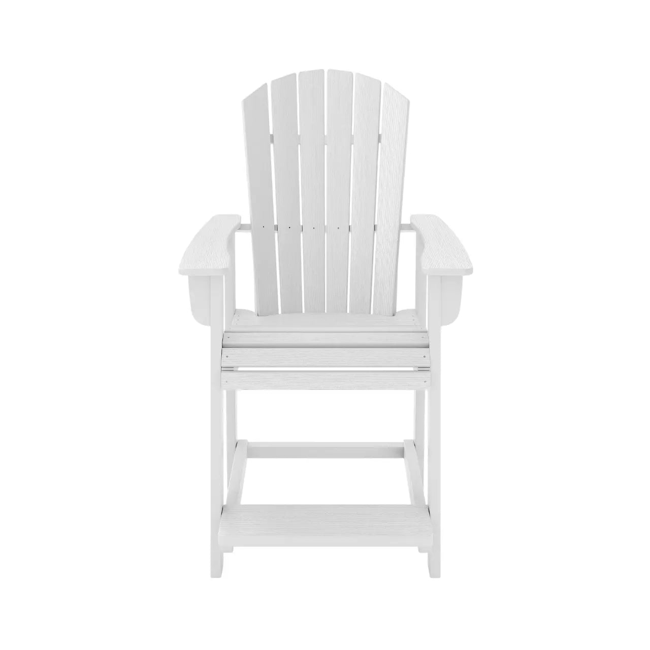 St Simons Outdoor Premium Fan Back Counter Chair SoPoly