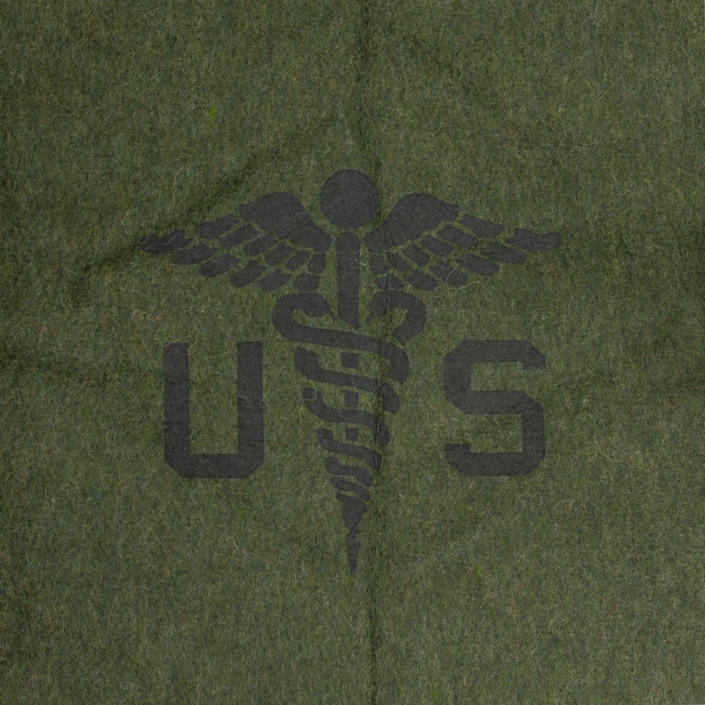 Repro U.S. Army Medical OD Green 80% Wool Blanket