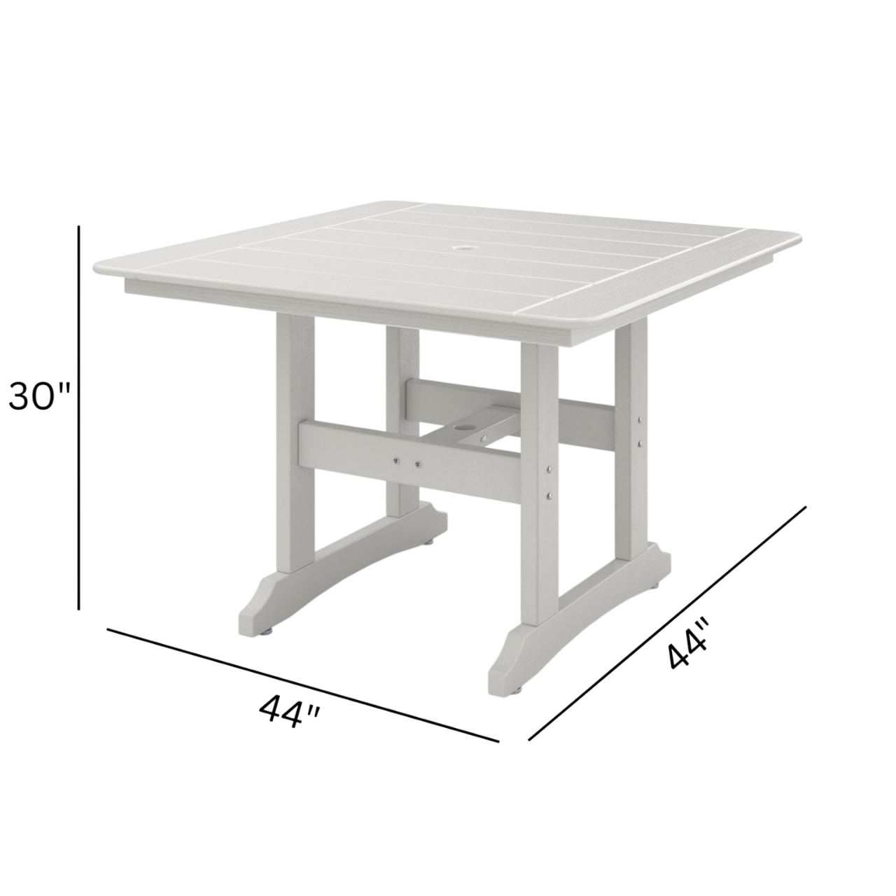 Savannah Outdoor 44" Square Dining Table