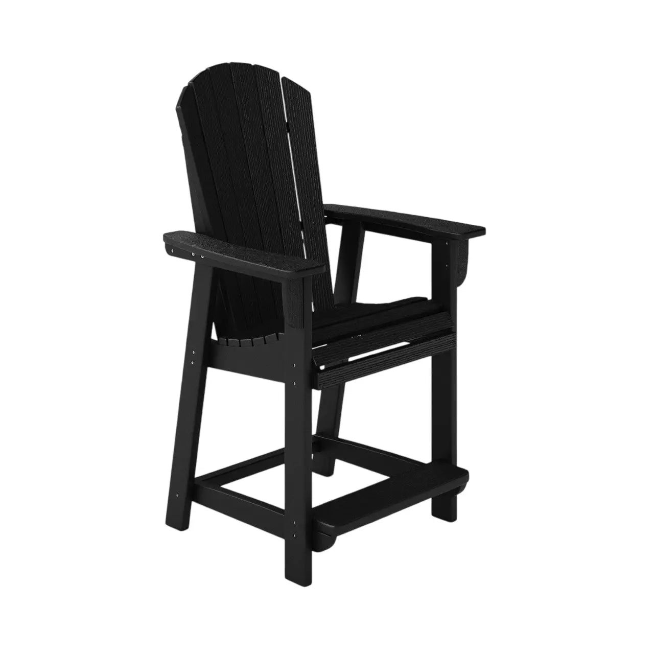 St Simons Outdoor Premium Fan Back Counter Chair SoPoly