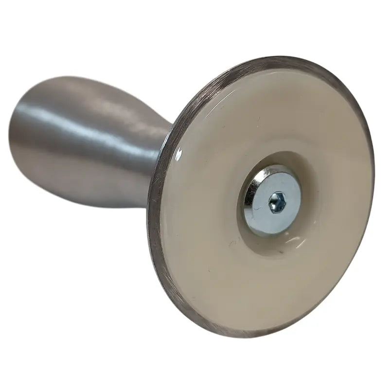 Hafele 634.51.411 Brushed Aluminum 5-3/8" Foot, M8 Hanger Bolt, Set of 4 Häfele America Co.