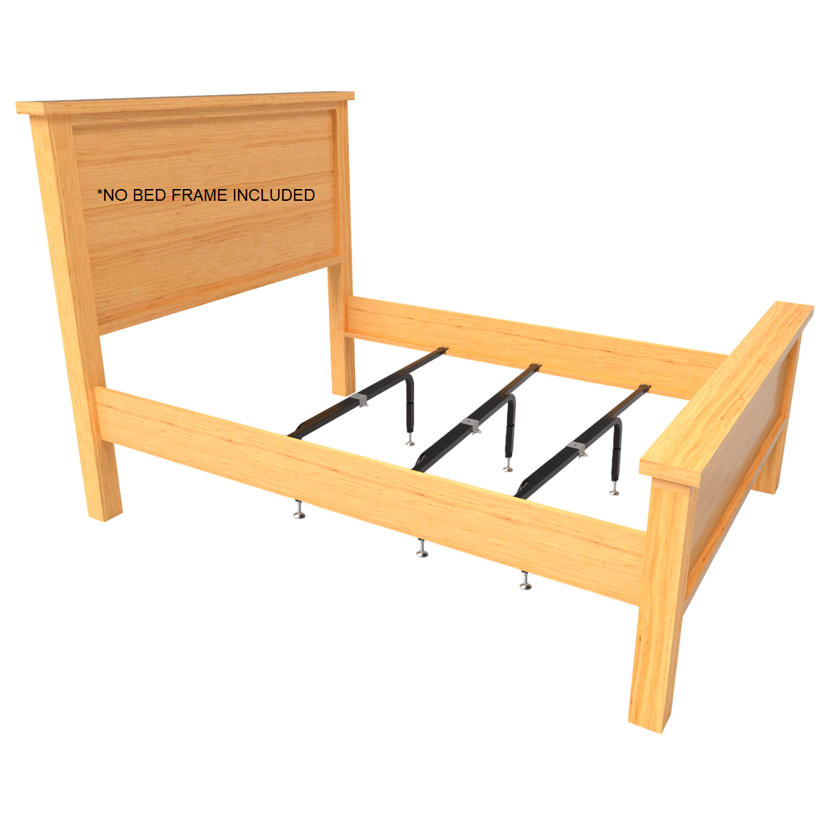 bedCLAW No-Sag HD Mattress Slat Center Support Universal from Full to Cali-King
