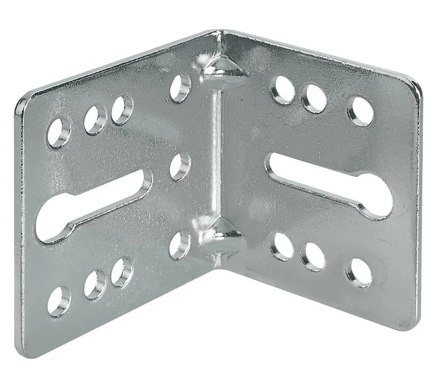 Hafele 558.12.943 General Purpose Mounting Plate with Key Hole Slot, Set of 4 Hafele