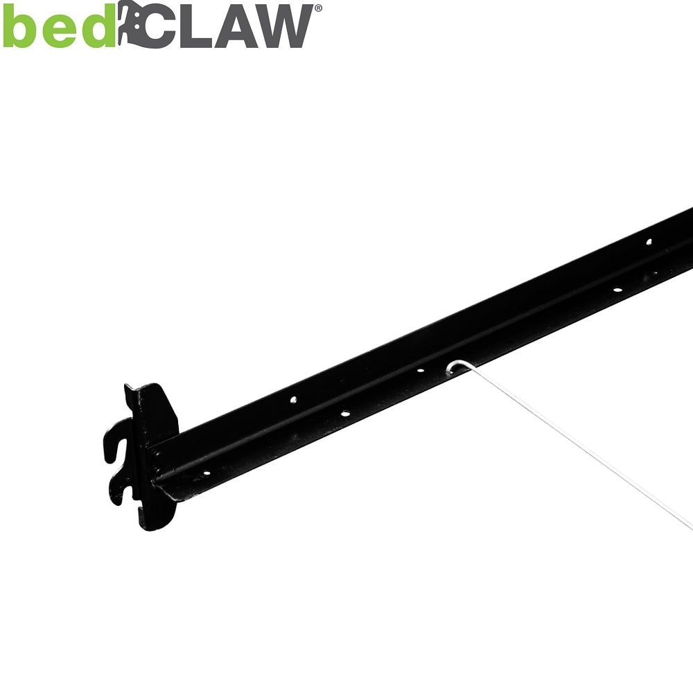 bedCLAW 76" Steel Hook-On Side Rails for Twin or Full Size Beds