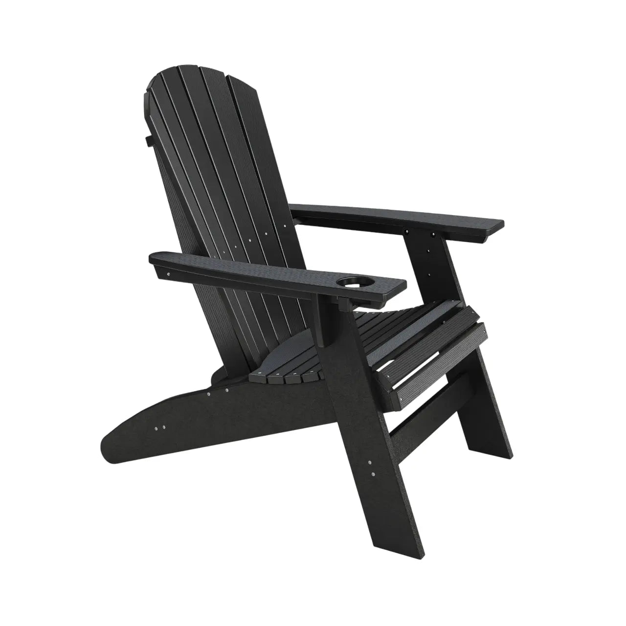 St Simons Outdoor Curved Back Adirondack Chair SoPoly