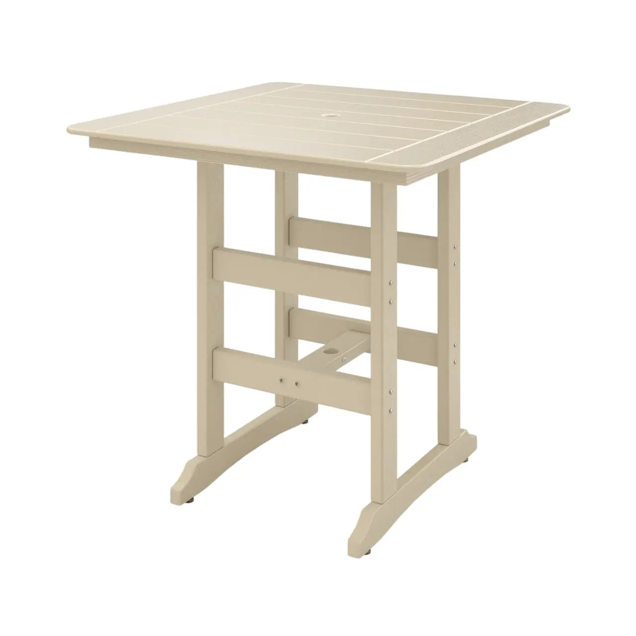 Savannah Outdoor 44" Square Bar Table SoPoly