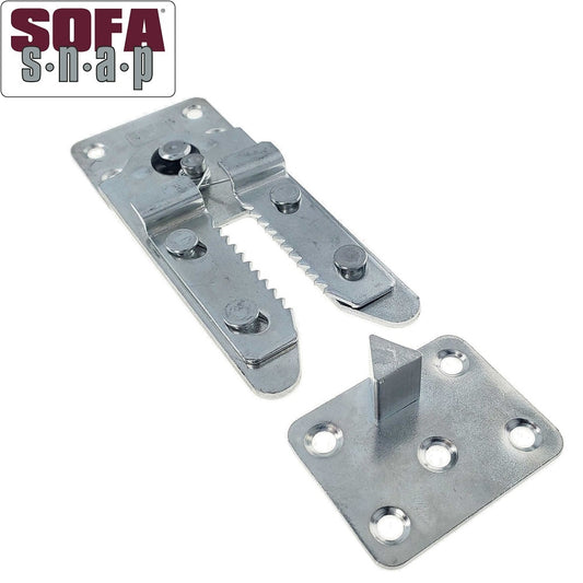 CASE PACK Sofa Snap Sectional Couch Connector (Flat HD Fixed Mount #345)