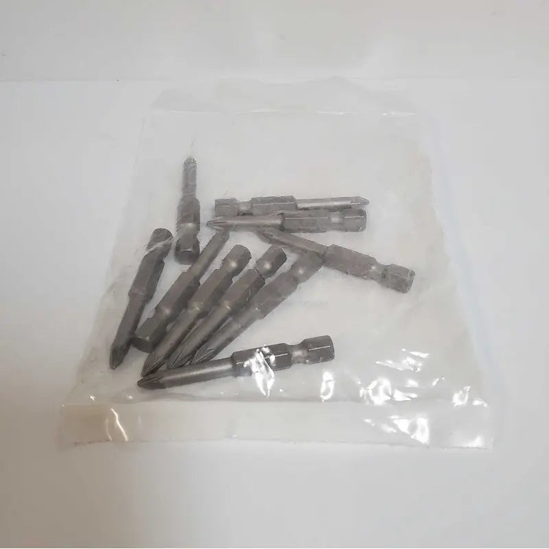 Hafele 006.37.276 Standard Pozi Drive #1 PZ1 Driver Bit 2" Long 10 PCS Hafele
