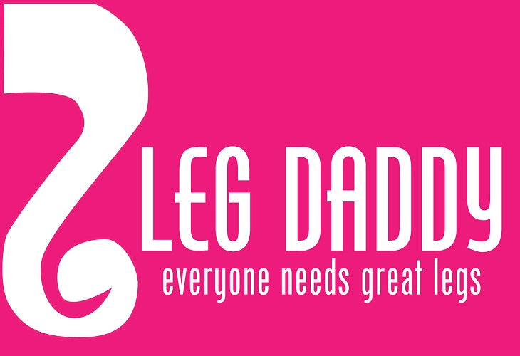 Leg Daddy 4" Round Tapered Plastic Furniture Legs, Set of 4 with T-Plates