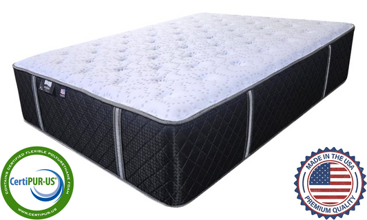 bedCLAW 15" Latex Plush Mattress