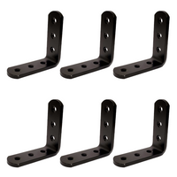 Thumbnail for bedCLAW Heavy-Duty Box Spring Fastener Bed Bracket, Set of 6, Ideal for Antique Bed Restoration