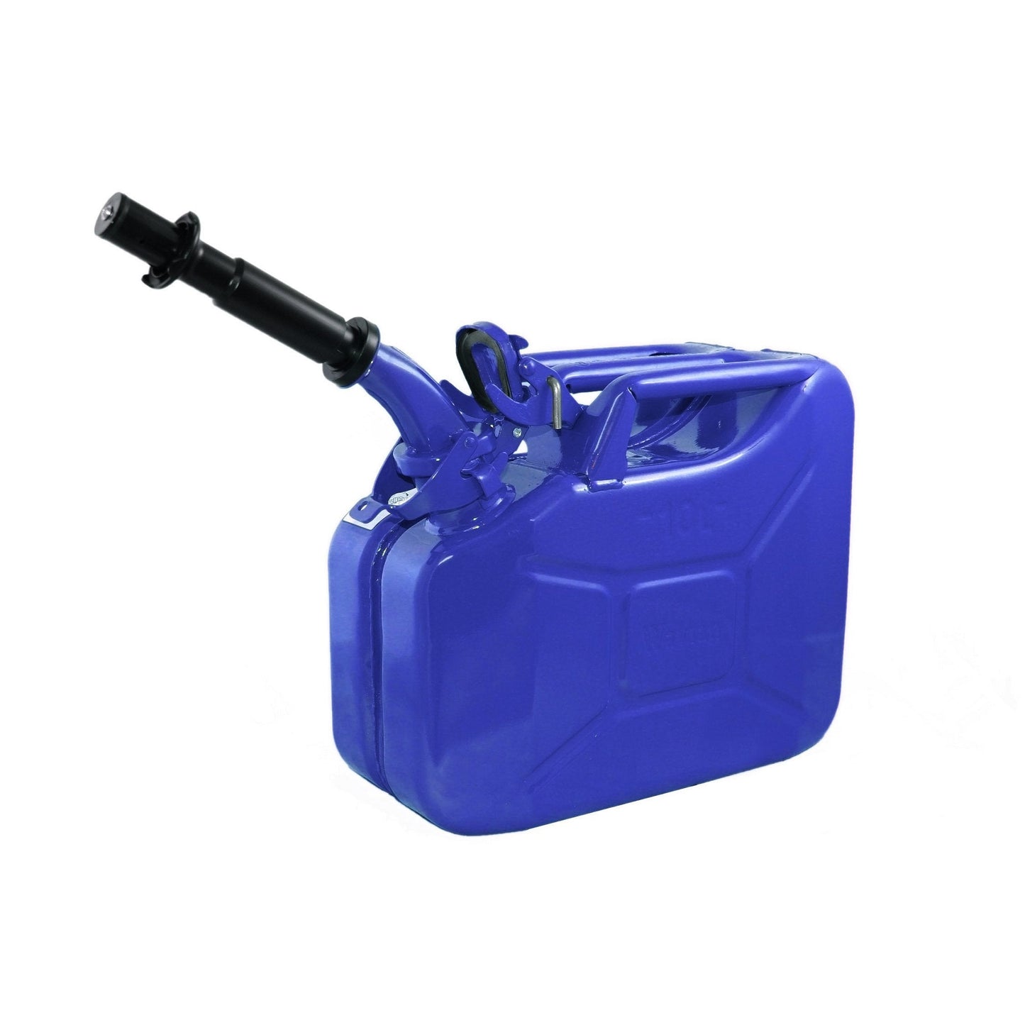 10 Liter Wavian USA Leakproof Steel Jerry Gas Can for Gasoline, Kerosene, Diesel