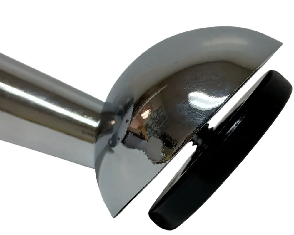 Hafele 634.30.201 Chrome Plated Steel Slanted Furniture Leg 4-3/4" Tall Häfele America Co.