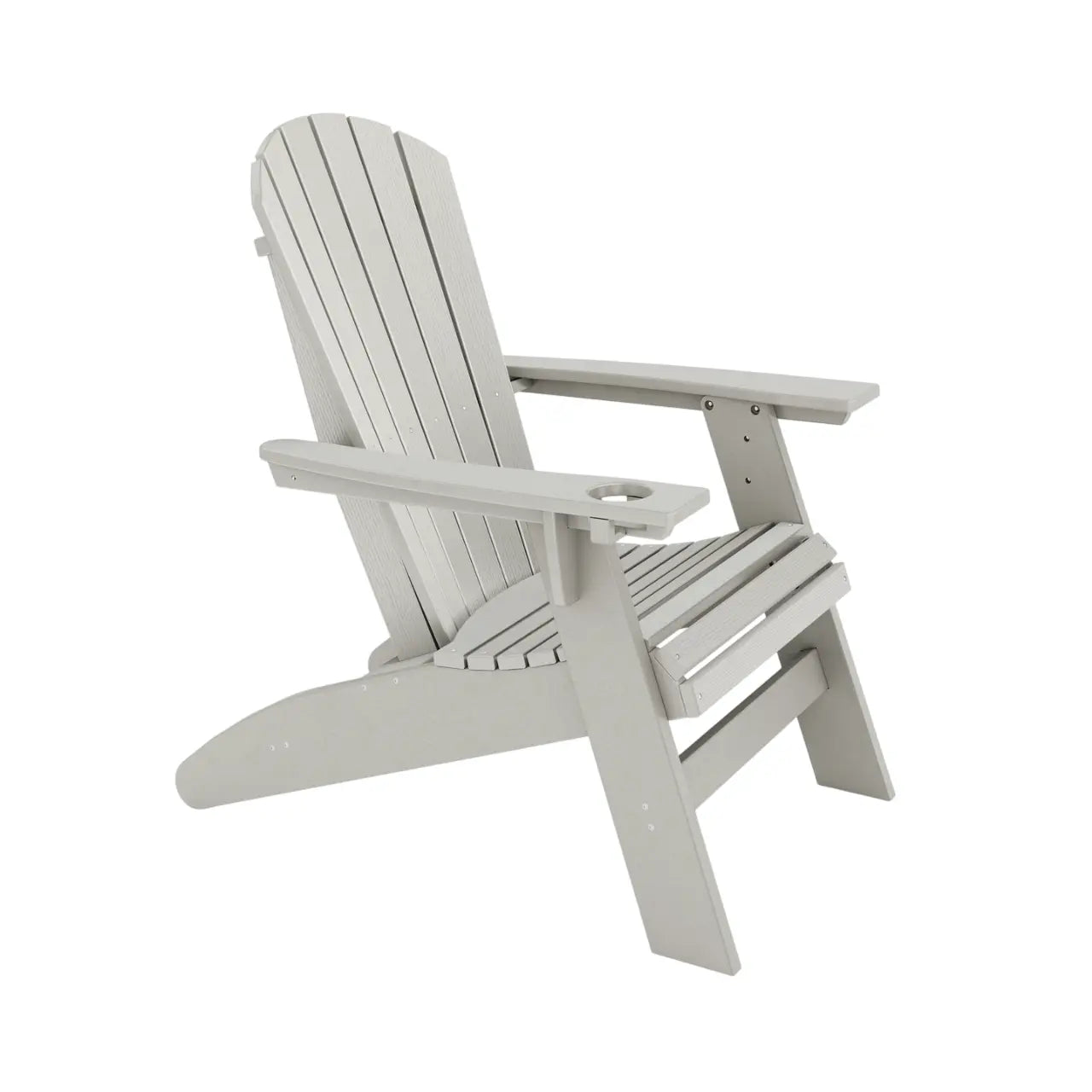 St Simons Outdoor Curved Back Adirondack Chair SoPoly