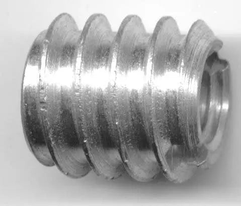 Hafele 030.00.404 M8 Steel Screw Socket Insert Nut with Screw Slot, Set of 10 Häfele America Co.