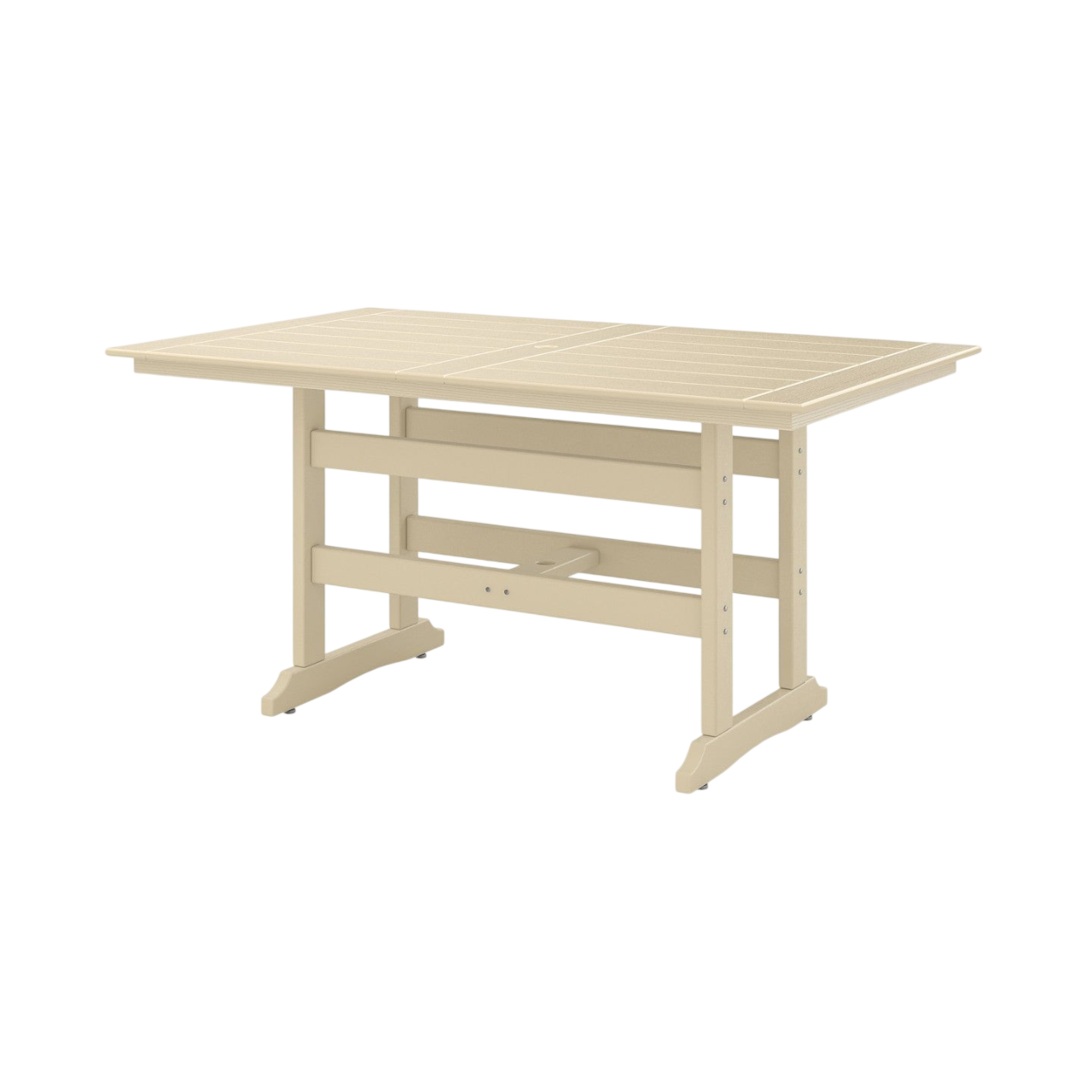 Savannah Outdoor 47" x 72" Farmhouse Counter Table