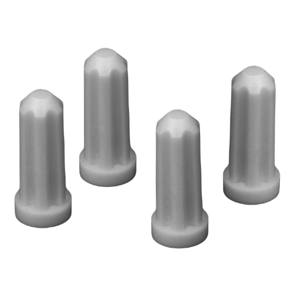 Standard Plastic Bed Frame Insert Plugs, 5/8" Outside Diameter, Set of 4