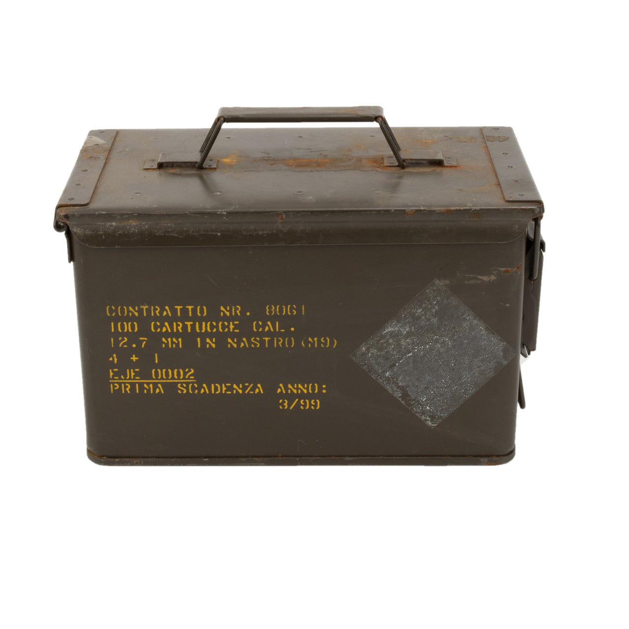 Assorted Stenciled 50 Cal. OD Ammo Box