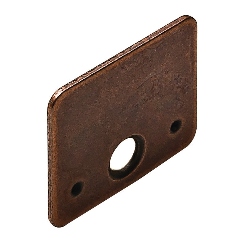 Bronzed Strike Plate for Magnetic Pressure Catches for Wood Doors
