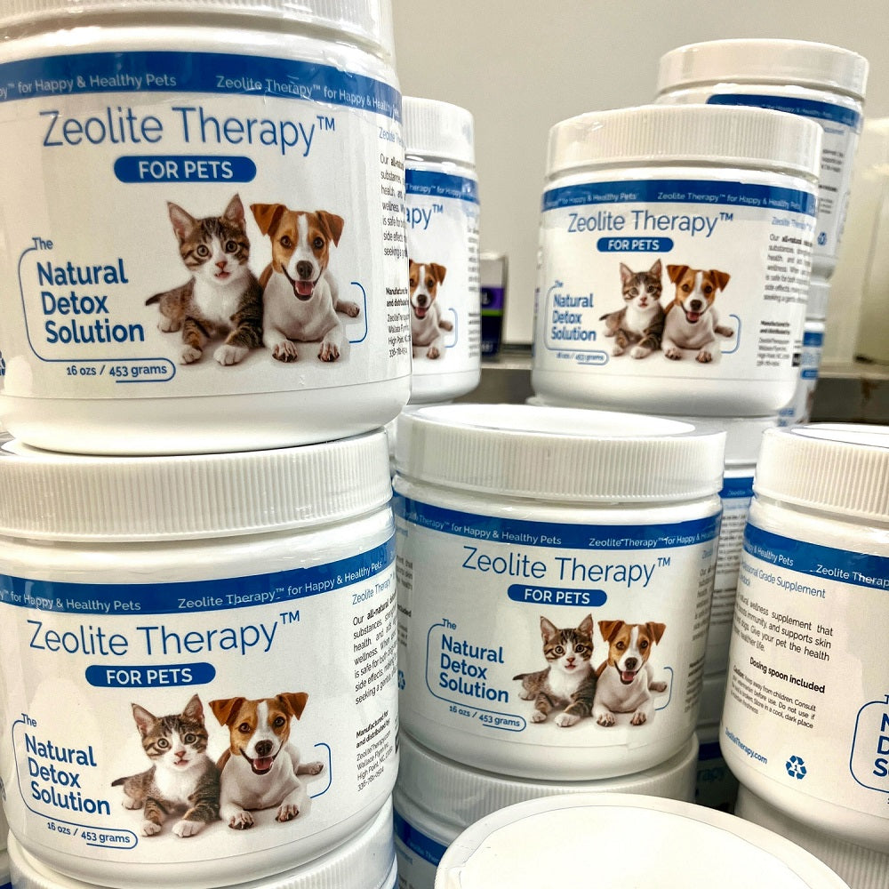 Zeolite Therapy™ for Cats and Dogs 16 oz. The Natural Detox Solution