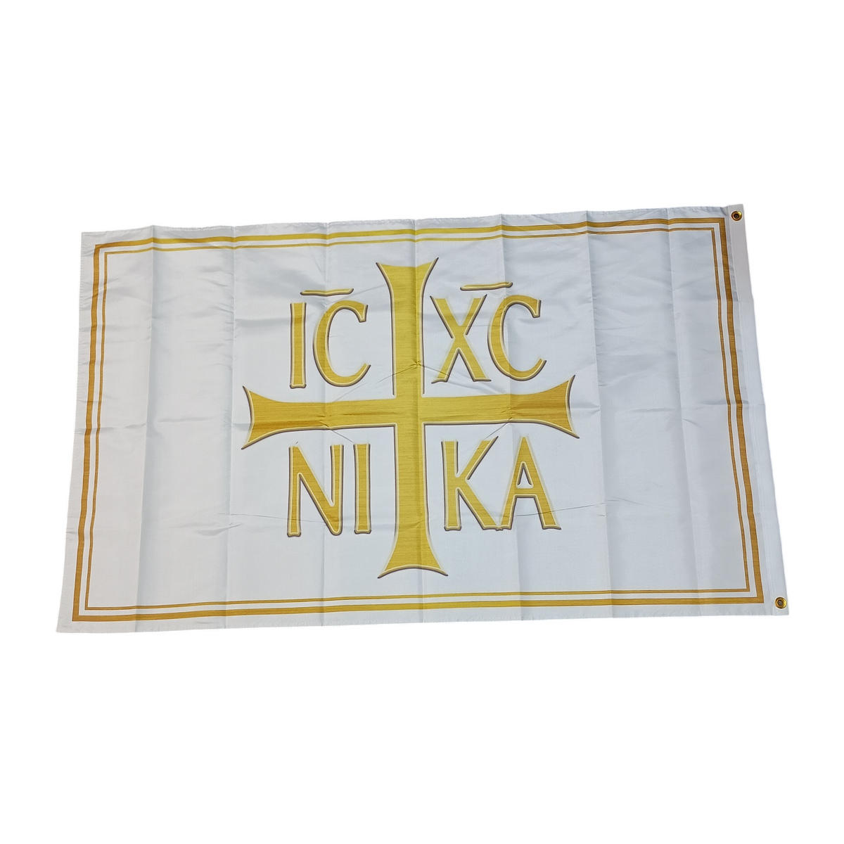 Flags Unfurled "ICXC NIKA" Cross 3ft x 5ft Double Sided Indoor/Outdoor Flag