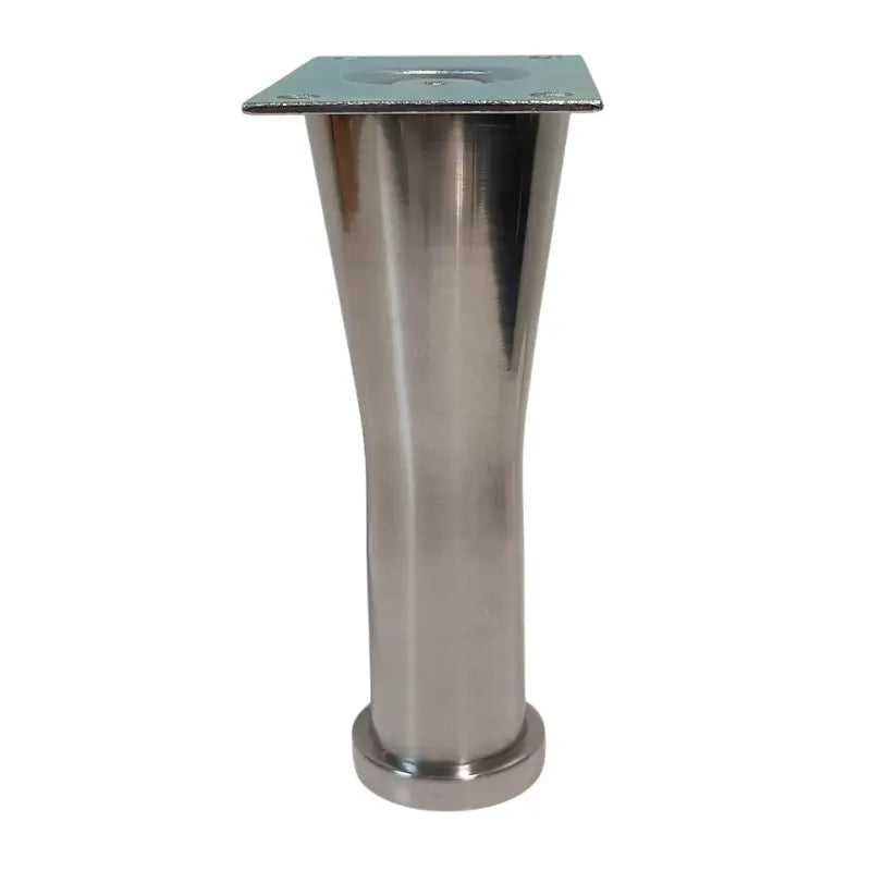 Hafele 634.52.203 Polished Aluminum 4-7/8" Foot, Mounting Plate, Set of 4 Häfele America Co.