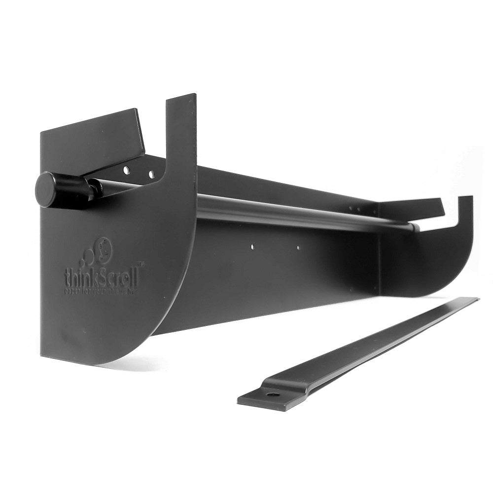 thinkScroll® 24" Wall-Mounted Kraft, Butcher Paper Roll Holder & Dispenser