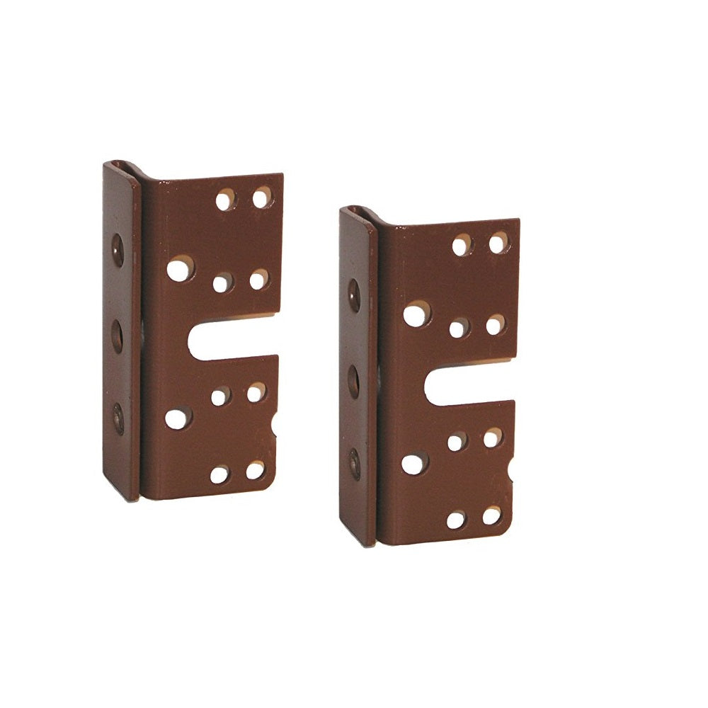 Bedlok 3 3/4" Single Bed Hook Bracket Kit, Set of 2
