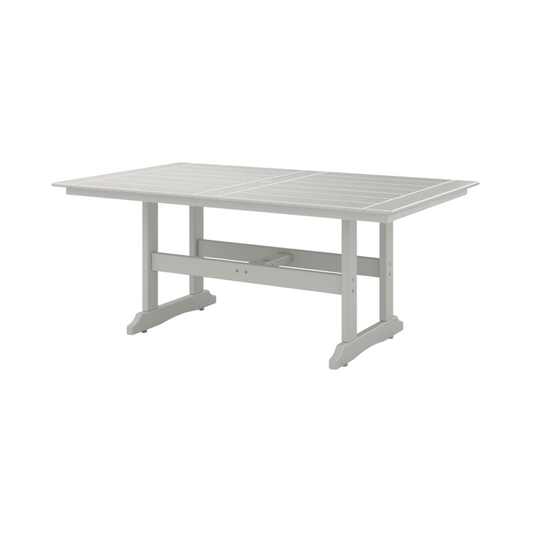 Savannah Outdoor 47" x 72" Farmhouse Dining Table