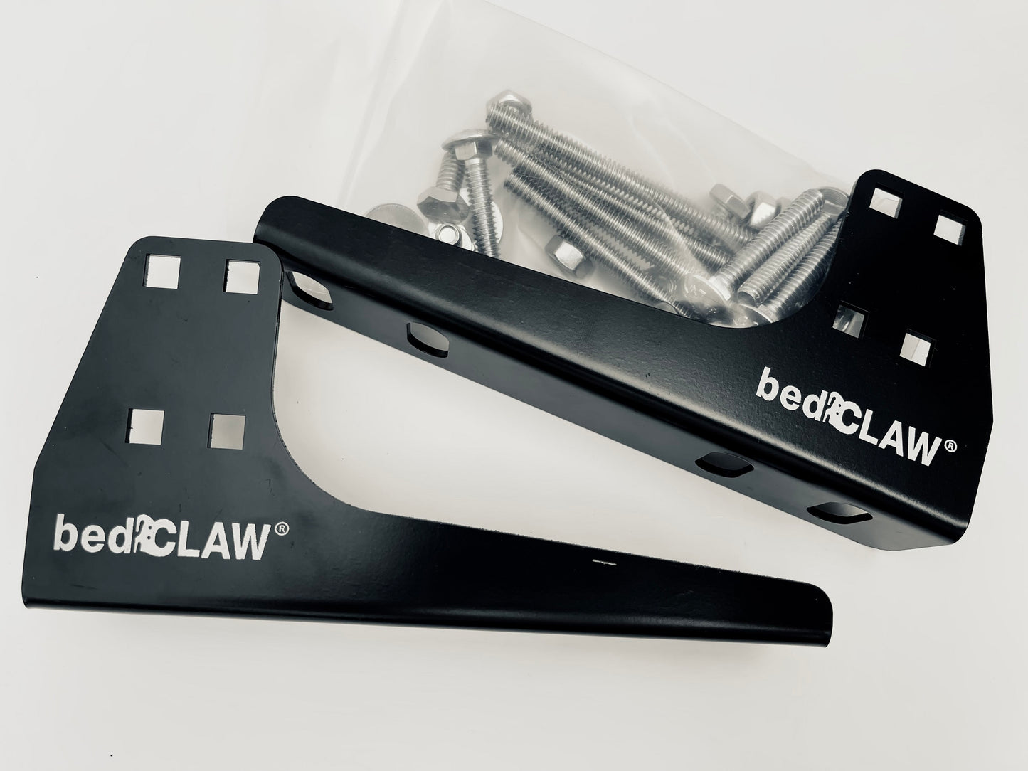 bedCLAW Set of 2 Attachment Brackets for Trundles, Top Springs, Bunks, Day Beds, Daybed