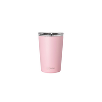 Thumbnail for Stainless Steel Pink Matte Finish Travel Mug ♡ 400 ml.