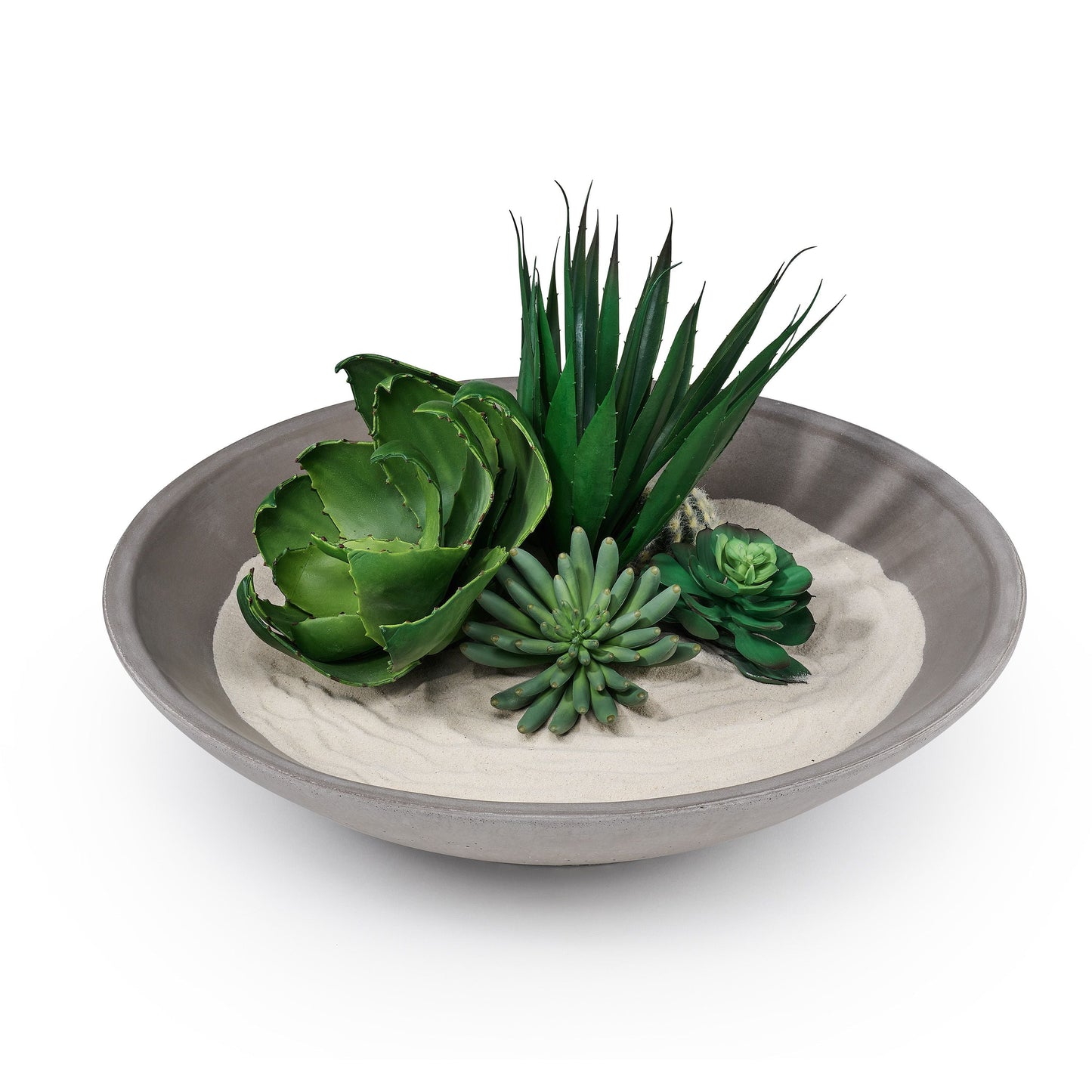 Concrete Infinity Bowl: Gray