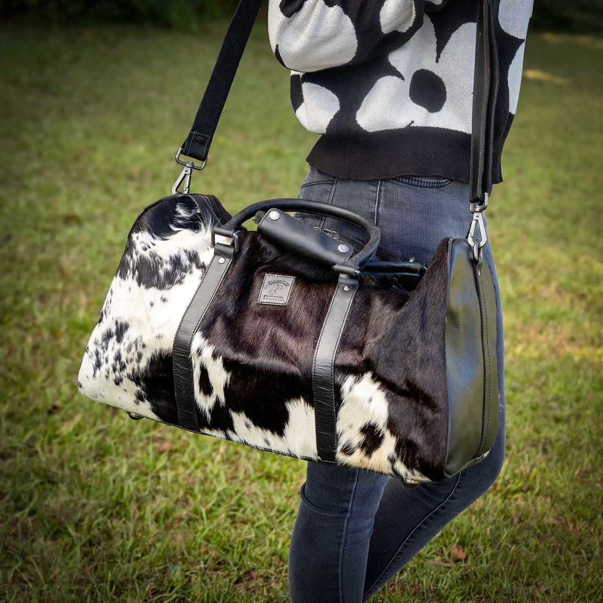 Rafter T Cowhide Overnight Duffel Bag