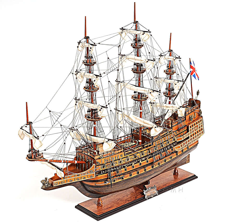 HMS Sovereign of the Seas FULLY ASSEMBLED Model Ship
