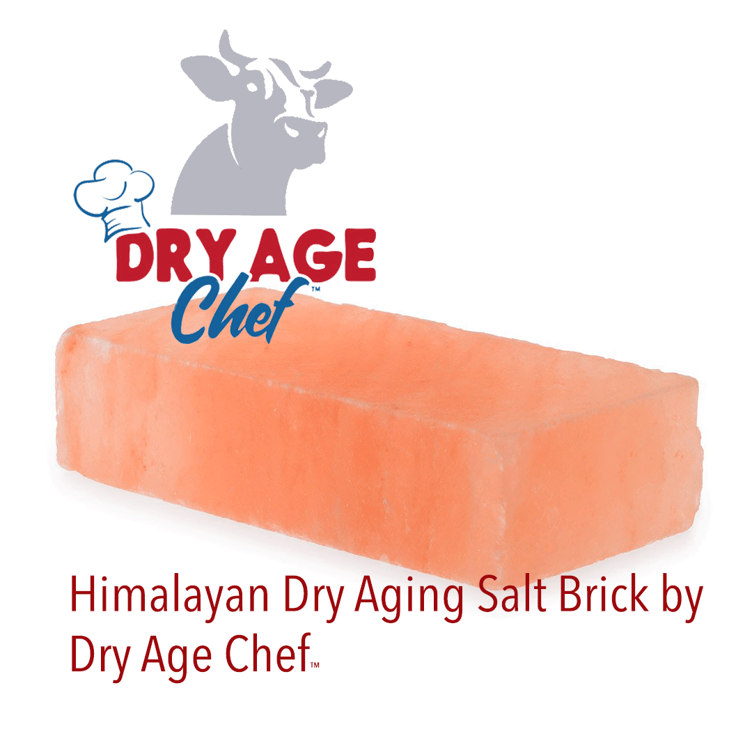 Two Himalayan Salt Bricks & Dry Aging Booklet by Dry Age Chef