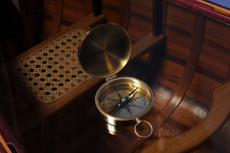 Replica Marine Compass with Lid