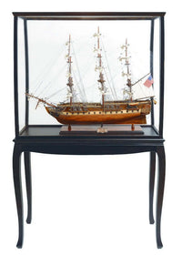 Thumbnail for U.S.S. Constitution Large Model with Floor Display Case