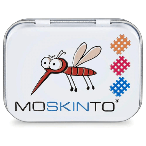 Moskinto Original Itch Relief Patch Natural Insect Bite Relief Instantly Reduces Swelling and Itching Kid Friendly, Chemical Free 42 Patch Family Pack