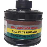 Thumbnail for GI HAWK Full-Face Reusable Respirator Gas Mask