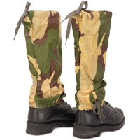 Thumbnail for Italian Ripstop Gaiters in Woodland Camo