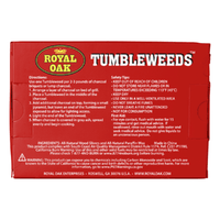 Thumbnail for Royal Oak Tumbleweeds Natural Fire Starters (2 Packs, 16 Pieces) 32 Pieces Total
