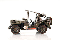 Thumbnail for Green 1940 Willys-Overland Jeep 1:12 Scale Model
