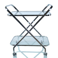Thumbnail for Anne Home - Two Tier X-Shape Bar Cart